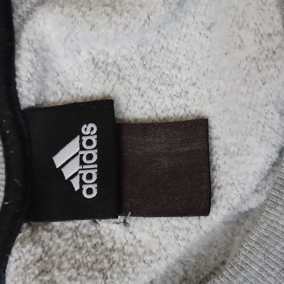 4/$60 Gray Adidas Sweatshirt - Size XL (Youth) - Picture 4 of 4